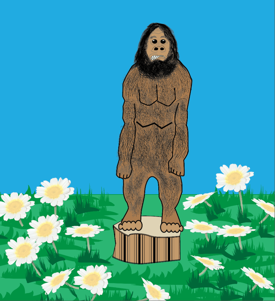 Paper Doll Sasquatch 3