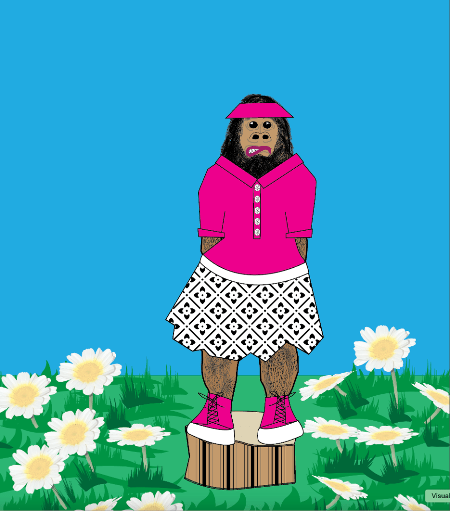 Paper Doll Sasquatch 2