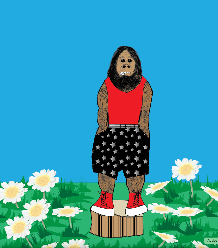 Paper Doll Sasquatch 1