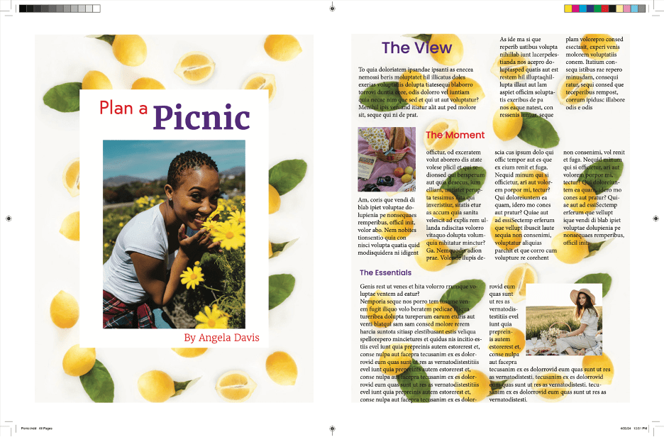 InDesign, Typography, Design, Layout, Magazine